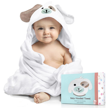 Foreverpure Baby Towels With Hood Towel Bath Hooded Gift X-Large Premium Organic Bamboo Cotton And Washcloths For Boy And Girl U