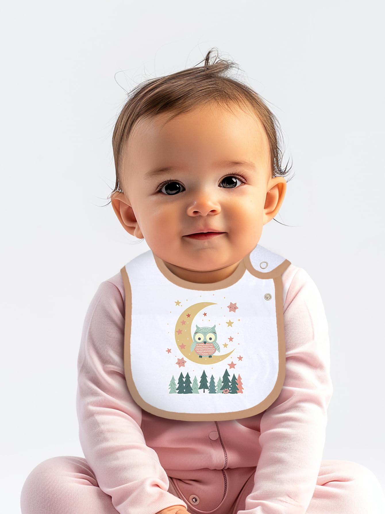Baby Bibs For Boys And Girls, Waterproof Cotton 6 Pack, Drool And Mealtime (Multi1A)