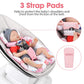 Minne Baby Infant Insert, Compatible With 4Moms Rockaroo And Mamaroo, Includes 3 Strap Pad, Breathable Mesh Fabric, Plush Soft N
