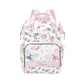 Noverbibi Custom Diaper Bag Backpack with Name Personalized Floral Butterfly Nappy Bag for Mommy Mother's Day Gift Customized Ad