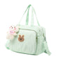 BNF Diaper Bag Handbag Reusable Large Capacity Spacious Mummy Makeup Bag Handbag Green | Baby | Strollers & Accessories | Stroll