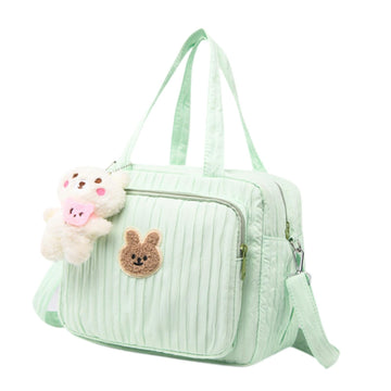 BNF Diaper Bag Handbag Reusable Large Capacity Spacious Mummy Makeup Bag Handbag Green | Baby | Strollers & Accessories | Stroll