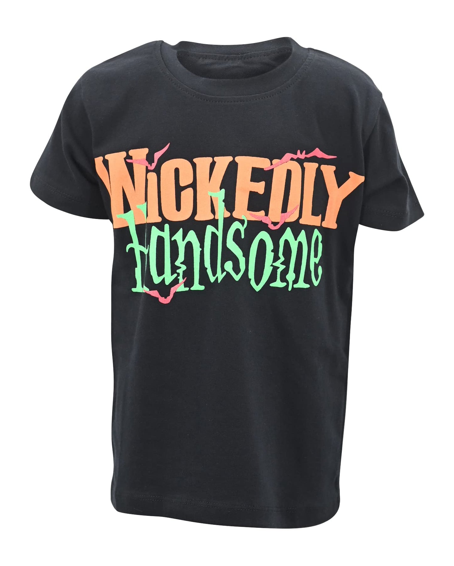 Unique Baby Halloween Boys Wickedly Handsome Cotton Tee Toddler Kids T-Shirt (7)