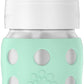 Lifefactory 8-Ounce Stainless-Steel Vacuum-Insulated Wide-Neck Baby Bottle With Sippy Nipple, Mint (Ls2251Wmi4)