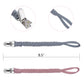 Baby Pacifier Holder For Boys And Girls, Teething Straps Unisex Design, Smoother Clip 100% Handmade Braided, Easy To Use For Tee