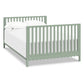 Davinci Sammy Scallop 4-In-1 Convertible Crib In Light Sage, Greenguard Gold Certified