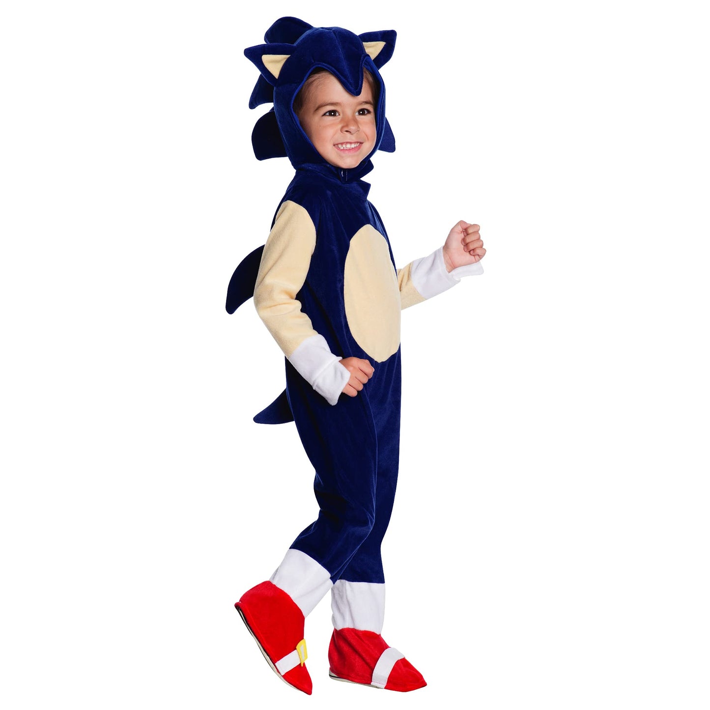 Rubie'S Baby Boys Sonic Romper Infant And Toddler Costumes, Cream,Royal Blue, Us