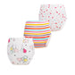Jacklovebriefs Potty Training Pants For Girls, Toddler Learning Designs Training Underwear Pants(8 Packs, White, 3-4T, M)