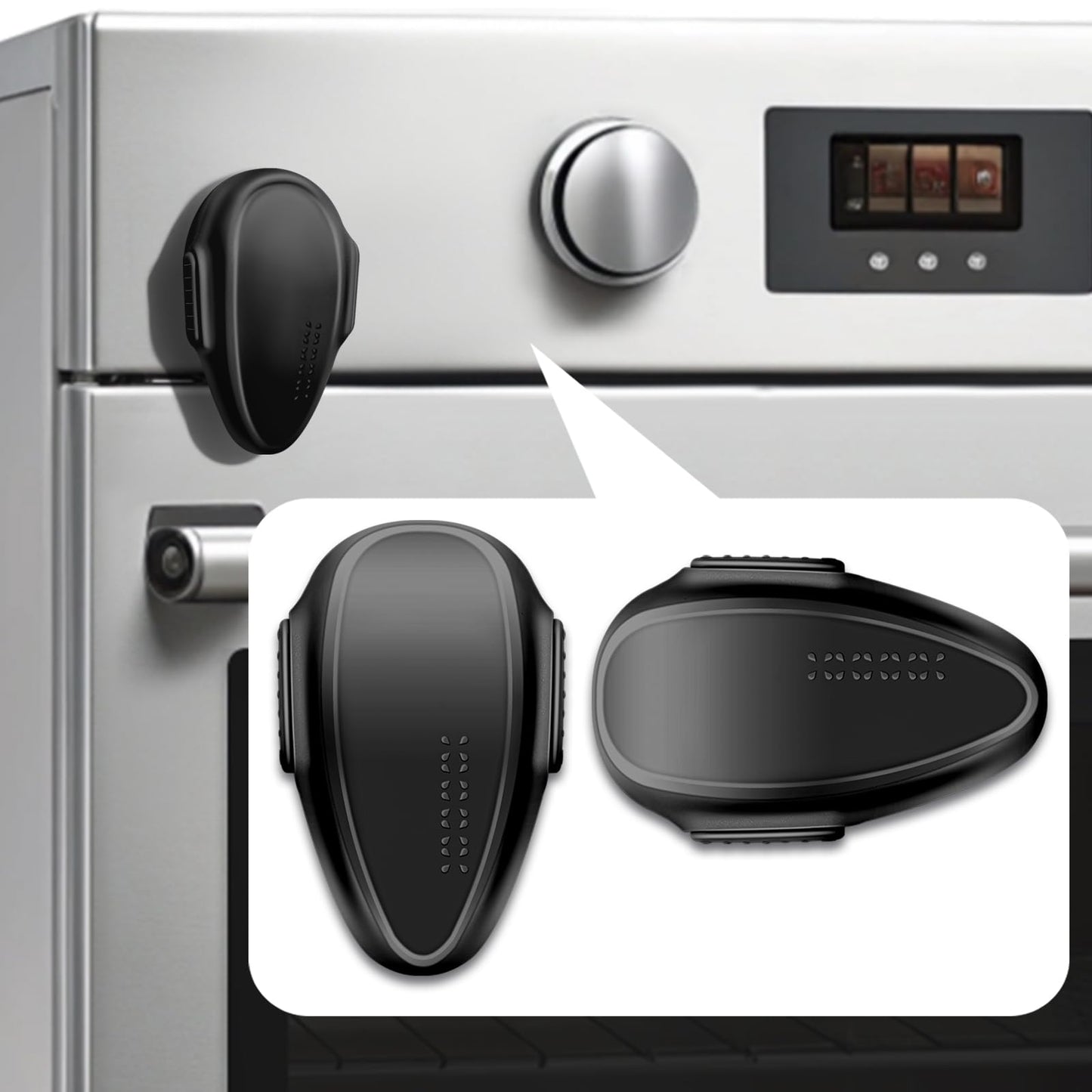 Ytdsup Oven Lock Child Safety (2 Pack), Cabinet Locks Baby Proofing, Baby And Child Proof Locks For Drawer Oven Stove Door, Upgr