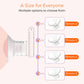 Frussonia Flange Inserts - 8 Pack (15/17/19/21Mm) - Compatible With Momcozy M5/M6/S12 Pro/S9 Pro/V1/V2,Spectra,Medela,Elvie,Lans