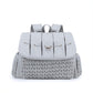 Lmbabter Diaper Bag Backpack Messenger Bag Travel Backpack Maternity Bags Stylish Baby Bag With Changing Pad For Mom (Grey B)