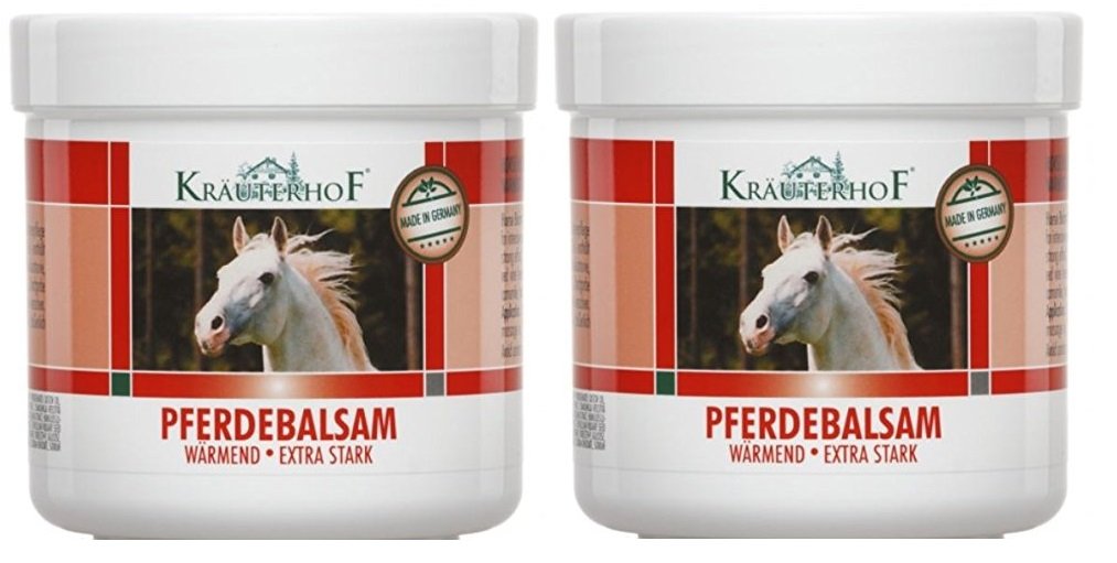 Kr   uterhof Horse Balsam, Extra Strong, 2   Packs of 250 ml = 500 ml