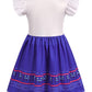 Cotrio Magic Family Luisa Costume Dress Up For Girls Birthday Party Fancy Dress Toddler Kids Halloween Cosplay Outfits Role Play