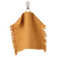 VALLASAN Washcloth for Wiping Face, Changing Diapers, runny Nose (Dark Yellow) 30x30 cm (12x12 )