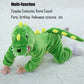 Qiaoniuniu Halloween Baby Green Dinosaur Costumes Toddler Outfit Infants Cosplay Romper 18-24 Months