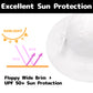 Baby Girl Sun Hat Baby Hats With Bows Upf 50+ Baby Beach Hat With Wide Brim Infant Hat Summer Bucket Hat White
