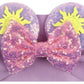 Clgift Minnie Ears Baby/Toddler Headband, Minnie Baby Ears, Minnie Ears Baby Headband, Toddler Headband (Rapunzel)