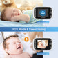 Hellobaby Monitor With Camera And Audio, Ips Screen Lcd Display Video Baby Monitor No Wifi Infrared Night Vision, Temprature Scr