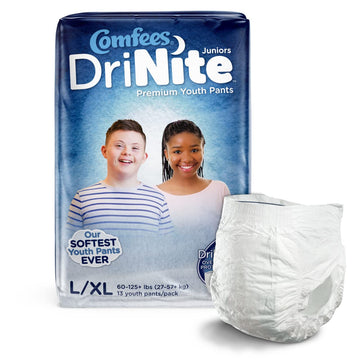 Cmf-Ylxl - Comfees Youth Pants, Large/X-Large, 13 Count (X4)
