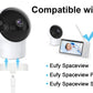 Flexible Clip Clamp Mount Compatible With Eufy Spaceview, Spaceview Pro And Spaceview S Video Baby Monitor Camera 15.7 Inches Fl