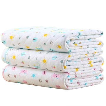 Mbjerry Waterproof Changing Pads Portable - Breathable Leak Proof Mattress Pad Protector Baby Changing Mat For Toddler, Kids Pac