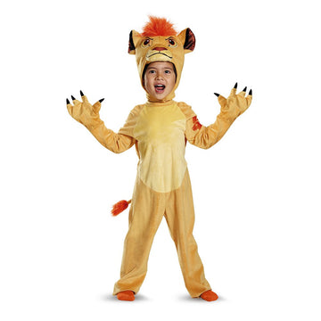 Disguise Disney Junior Kion Lion Guard Deluxe Toddler Boys' Costume, L (4-6)