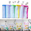 GlobalNiche M, Bluee : Home Hecor Bathroom Storage Bag Organizer Suction Net Bag Bath Baby Kid Tidy Toy Holder