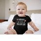 Besserbay Valentine'S Day Baby Short Sleeve Heart Bodysuit Infant Mommy Is My Valentine Envelope Neck Black Onesie 3-6 Months
