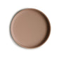 Mushie Classic Silicone Suction Plate  Bpa-Free Non-Slip Design (Natural)