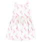 Hudson Baby Girls' Cotton Dresses, Flamingo Pineapple, 9-12 Months