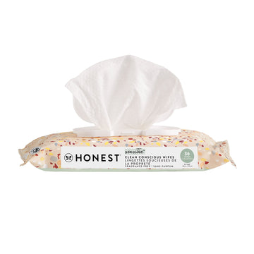 The Honest Company Clean Conscious Wipes  99% Water, Compostable, Plant-Based, Baby Wipes  Hypoallergenic, Ewg Verified  Terrazz