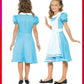 Smiffy'S Girls Dreamland Alice Costume, Blue, Medium