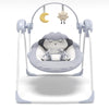 Baby Swings for Infants, Portable Baby Swing with 5-Speed, Compact Baby Swings with Music and Timing, Infant Swing for 0-9 Month