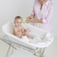 Eurobath 2-Stage Baby Bath Tub, White - Large, Long Lasting Baby Essentials, Must-Have Baby Bathtub, Newborn Essentials, Infant