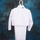 Lito Angels Boys' Formal Tuxedo Suits Wedding Christening Outfits No Tail 5 Piece Set Size 3-4T White