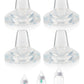 Sippy Cup Nipples For Philips Avent Anti-Colic Baby Bottles,Food Grade Silicone Sippy Spout,Variable Flow Soft Nipple,6M+,4-Coun