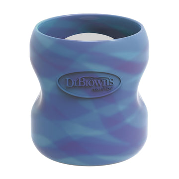 Dr. Brown'S Natural Flow Options+ Glass Baby Bottle Sleeves,100% Silicone,5 Oz,Wide-Neck,Glow In The Dark