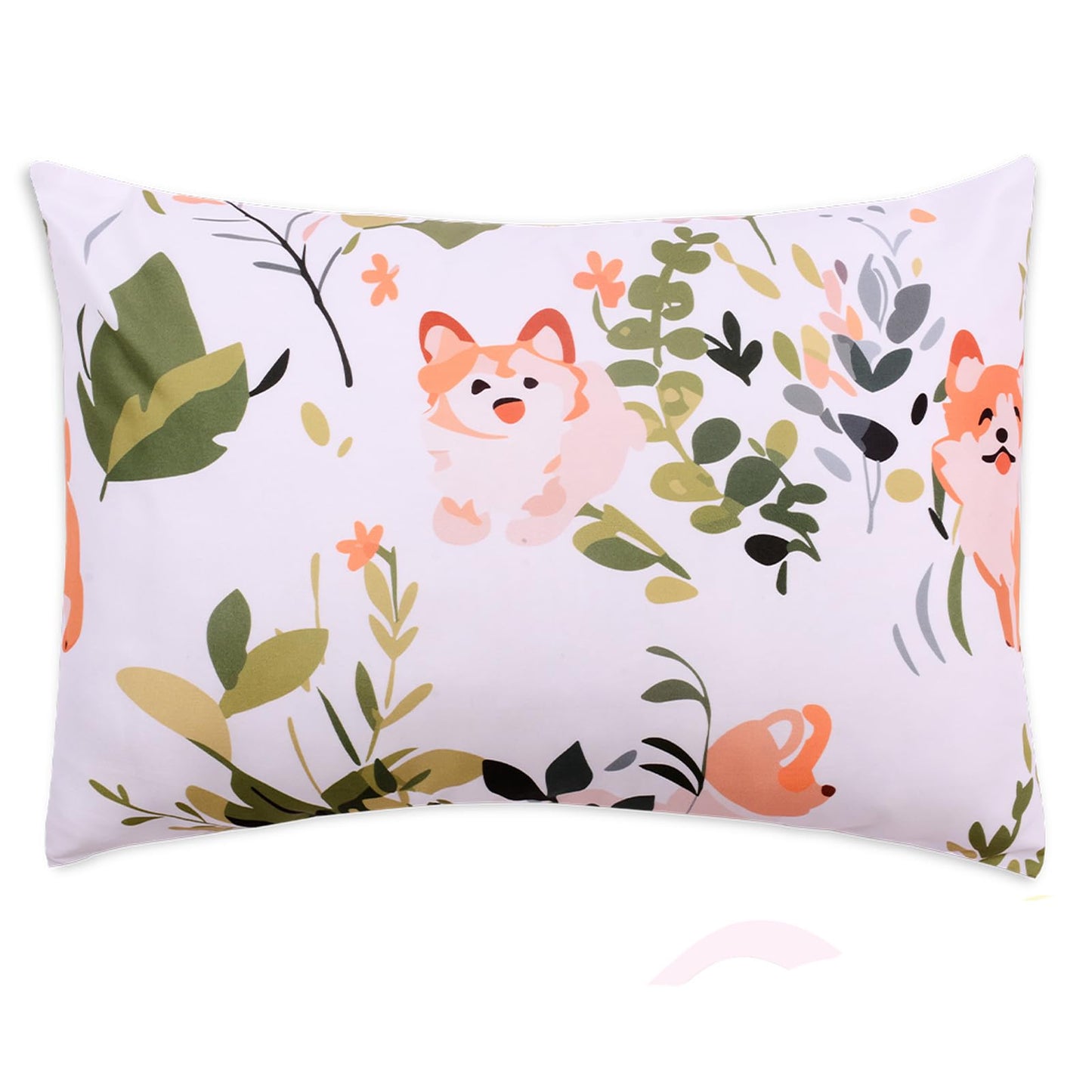 Cloele Kids Toddler Pillowcase Envelope Travel Pillowcase Baby Pillow Cover Fits Pillows Sized 12X16 Or 13X18-1 Pack Pet Dog Sma