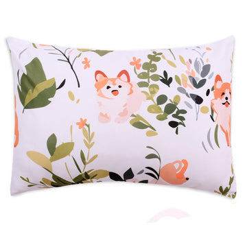 Cloele Kids Toddler Pillowcase Envelope Travel Pillowcase Baby Pillow Cover Fits Pillows Sized 12X16 Or 13X18-1 Pack Pet Dog Sma