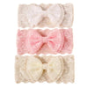 Evonest Floral Bow Applique Headbands For 612Month Girls | Bow Style Hair Accessory For Hair Styling, All Occasions Headband S