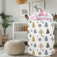 Tibaolover Tree Baby Laundry Basket Baby Hamper Kids Hamper Basket Toy Storage Bin For Boys Woodland Room Decor Baby Nursery Ham