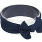 Koolgil Baby Girl'S Toddler Bow Knot Headbands Soft Nylon Headband For Daily Life Birthday Party Photography (Navy Blue)