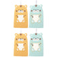 Generic 4pcs Baby Bath Mitt Washcloths Gloves Nice Cute Animal Style Tiger Cotton Towel Gentle Scrub for Baby Toddler Kids Bath 