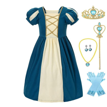 Dressy Daisy Toddler Little Girls Princess Dress Up Clothes With Accessories For Halloween Birthday Party Everyday Outfit Size 5