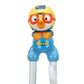 Pororo Kids Training Chopsticks For Toddler - Edison Non-Slip Right-Handed Baby Training For Beginners With Silicone Rings 3 Yea