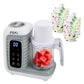 Evla'S Double Baby Food Maker With 2 Steaming Baskets, Steamer, Blender, Grinder, Food Processor, Cook & Blends Healthy Baby Foo