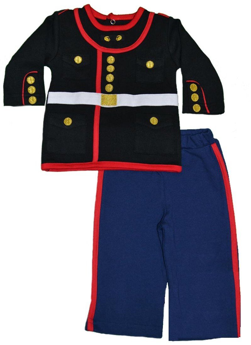 U.S Marine Corps Dress Blues Uniform For Infant Child 0-12 Mos (6-9 Months)