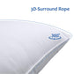 Precoco Toddler Pillowcase Set - 2 White Cotton 14X19 Inch Pillow Covers With Zipper Design For Secure Fit And Comfortable Sleep