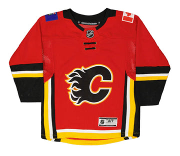 Calgary Flames Blank Red Infants Toddler Home Premier Team Jersey (2T-4T)