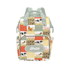 Noverbibi Custom Diaper Bag for baby Customized Farm Animals Baby Bag Personalized Nursing Bags with Name Custom Name Mommy Dayp